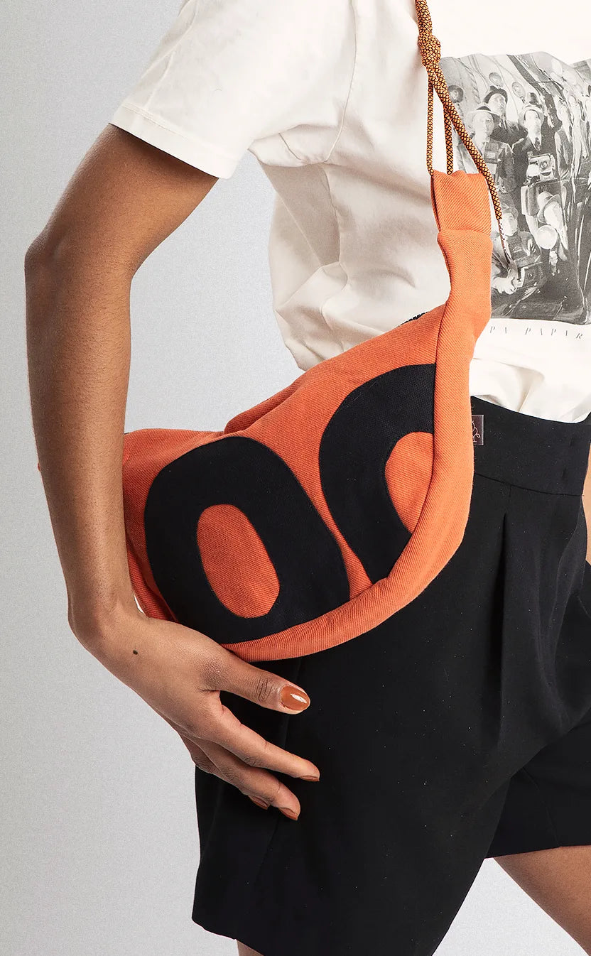 Bolsa Quase Poesia, crossbody, terracota – foto 2