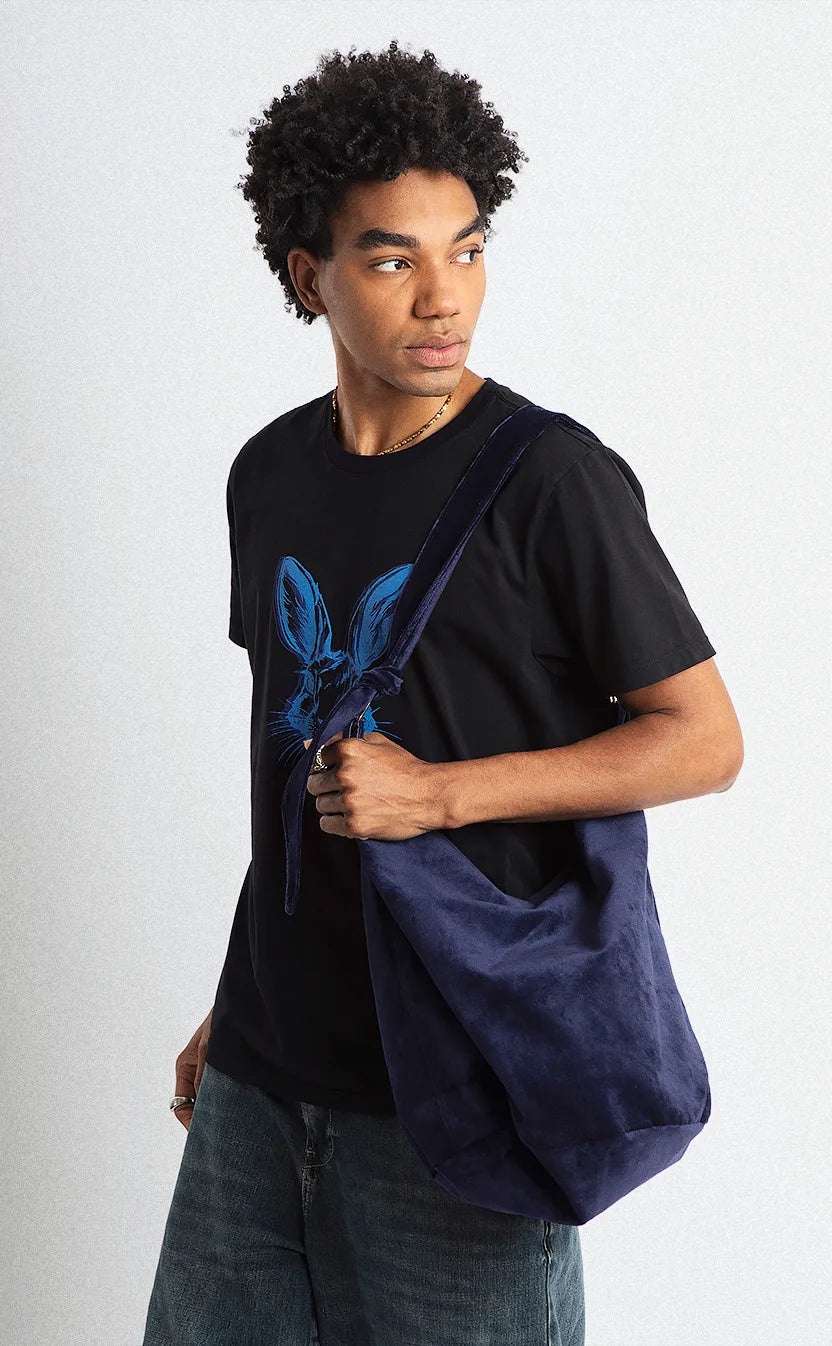Bolsa Blue Velvet, bucket – foto 1