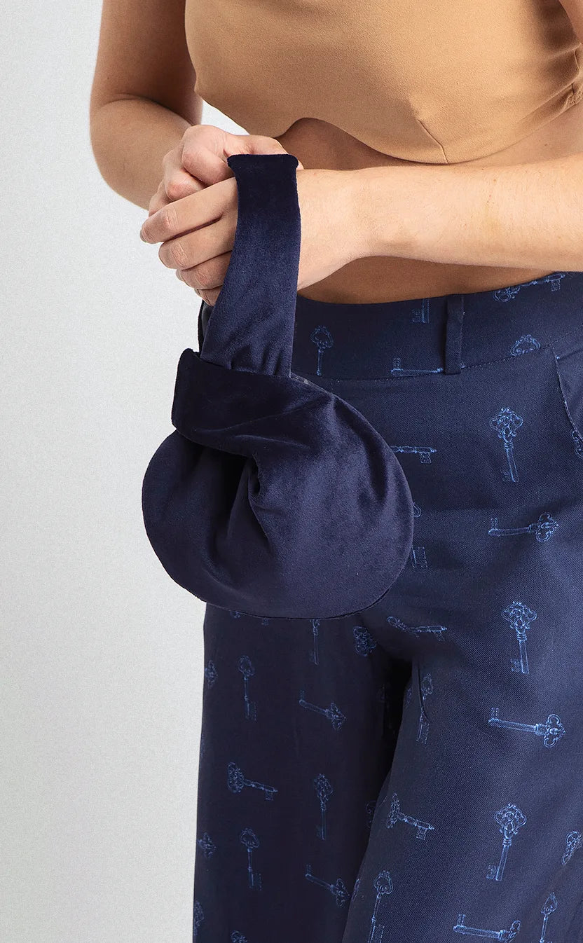 Bolsa Blue Velvet, handbag – foto 3