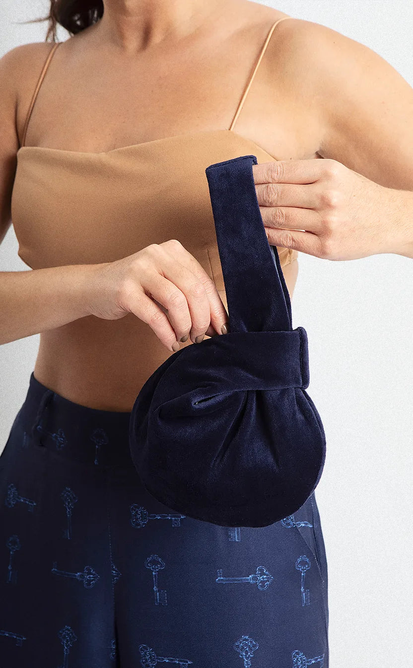 Bolsa Blue Velvet, handbag – foto 6