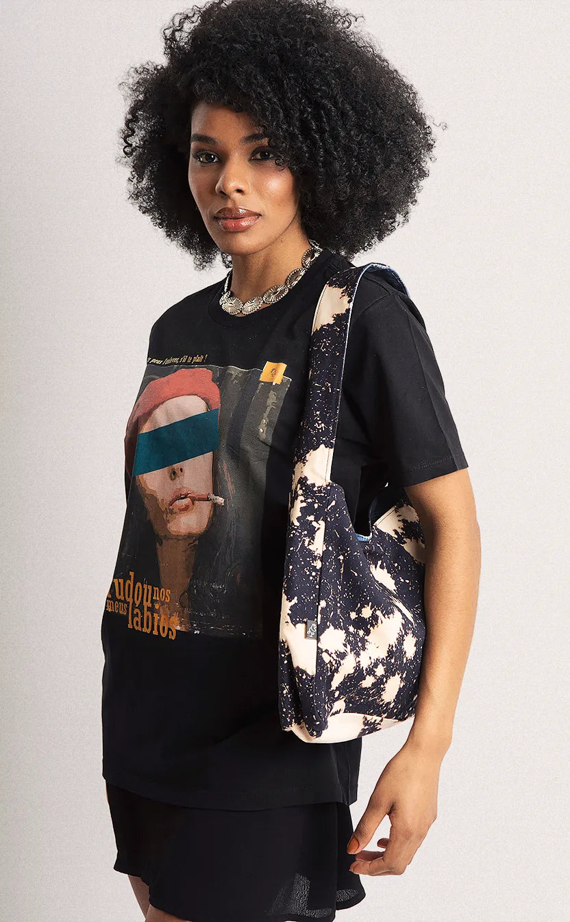 Bolsa Vivienne, shoulder, azul – foto 1
