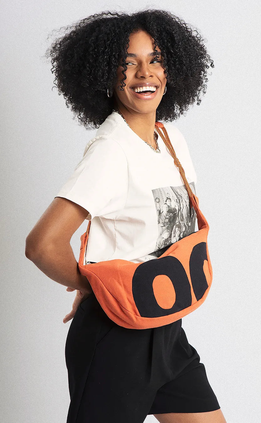 Bolsa Quase Poesia, crossbody, terracota – foto 6