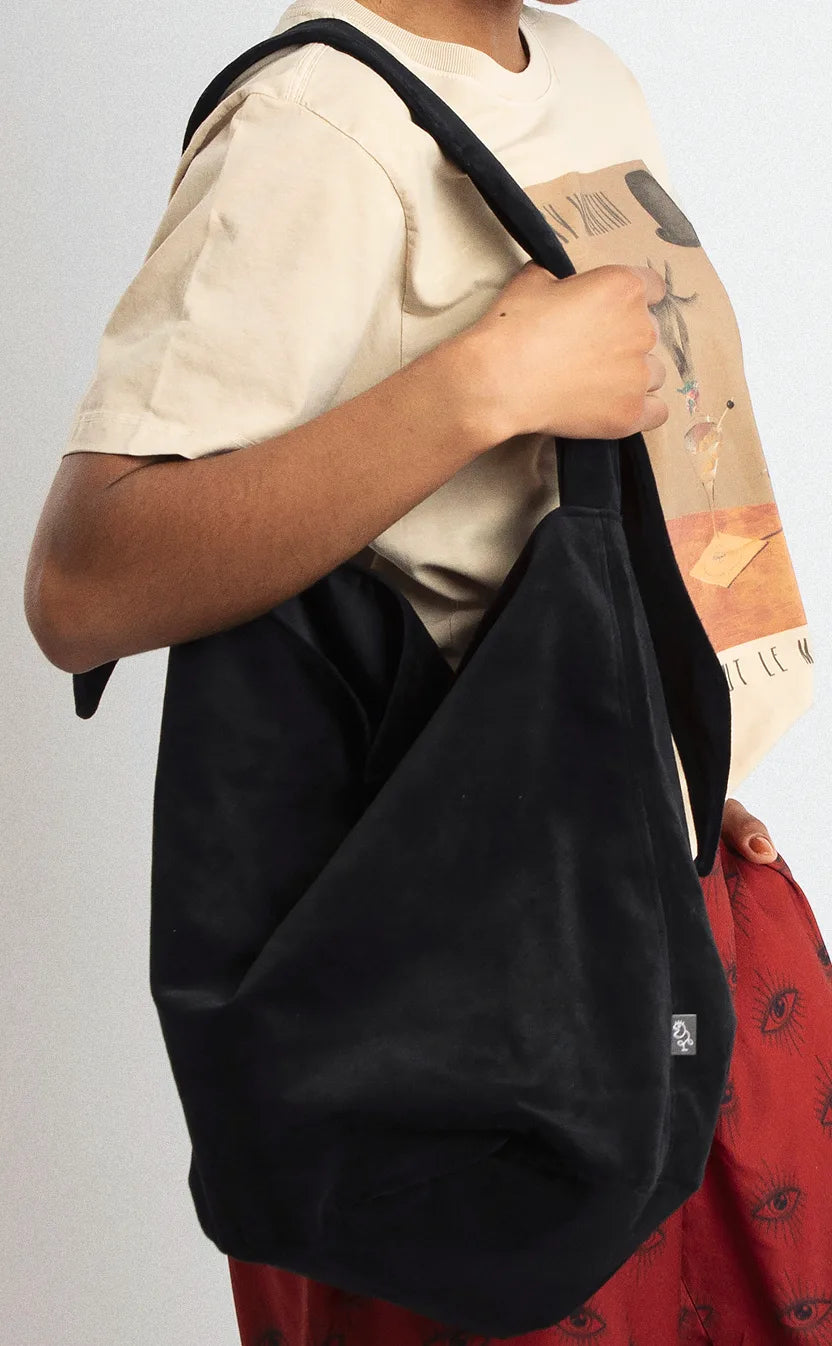 Bolsa Black Velvet, bucket – foto 4