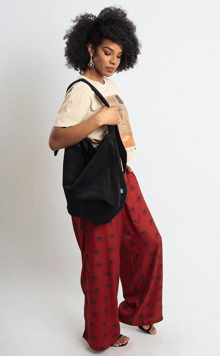 Bolsa Black Velvet, bucket – foto 6