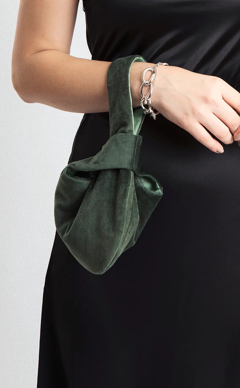 Bolsa Green Velvet, handbag – foto 3