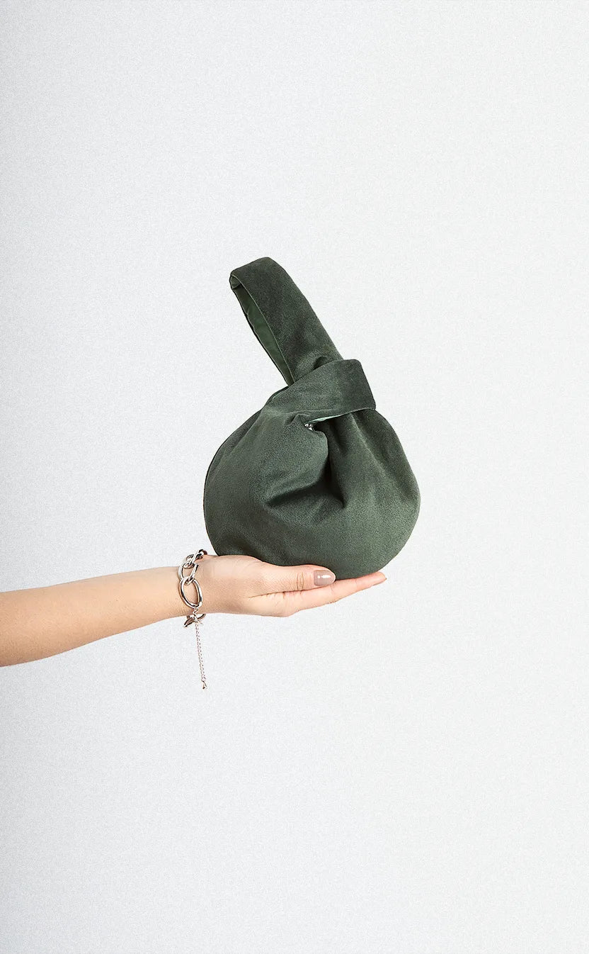 Bolsa Green Velvet, handbag – foto 4