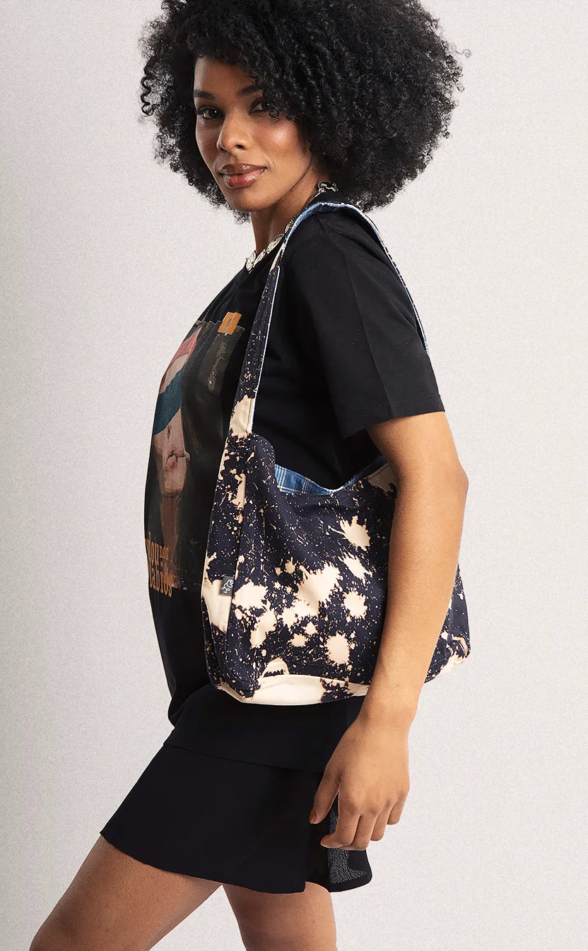 Bolsa Vivienne, shoulder, azul – foto 6