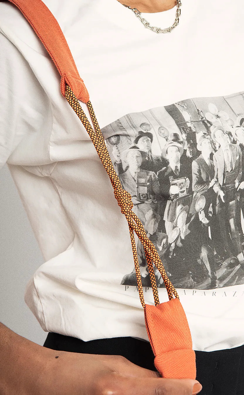 Bolsa Quase Poesia, crossbody, terracota – foto 3